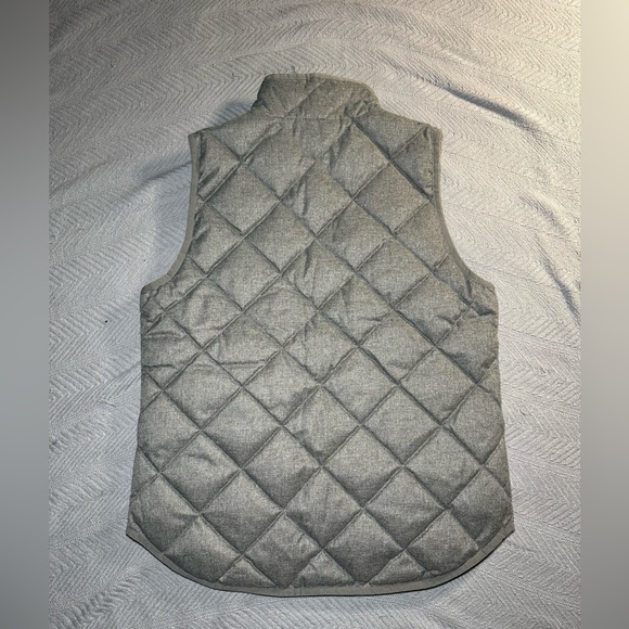 J. Crew Quilted Utility Vest Gray - Picture 4 of 10